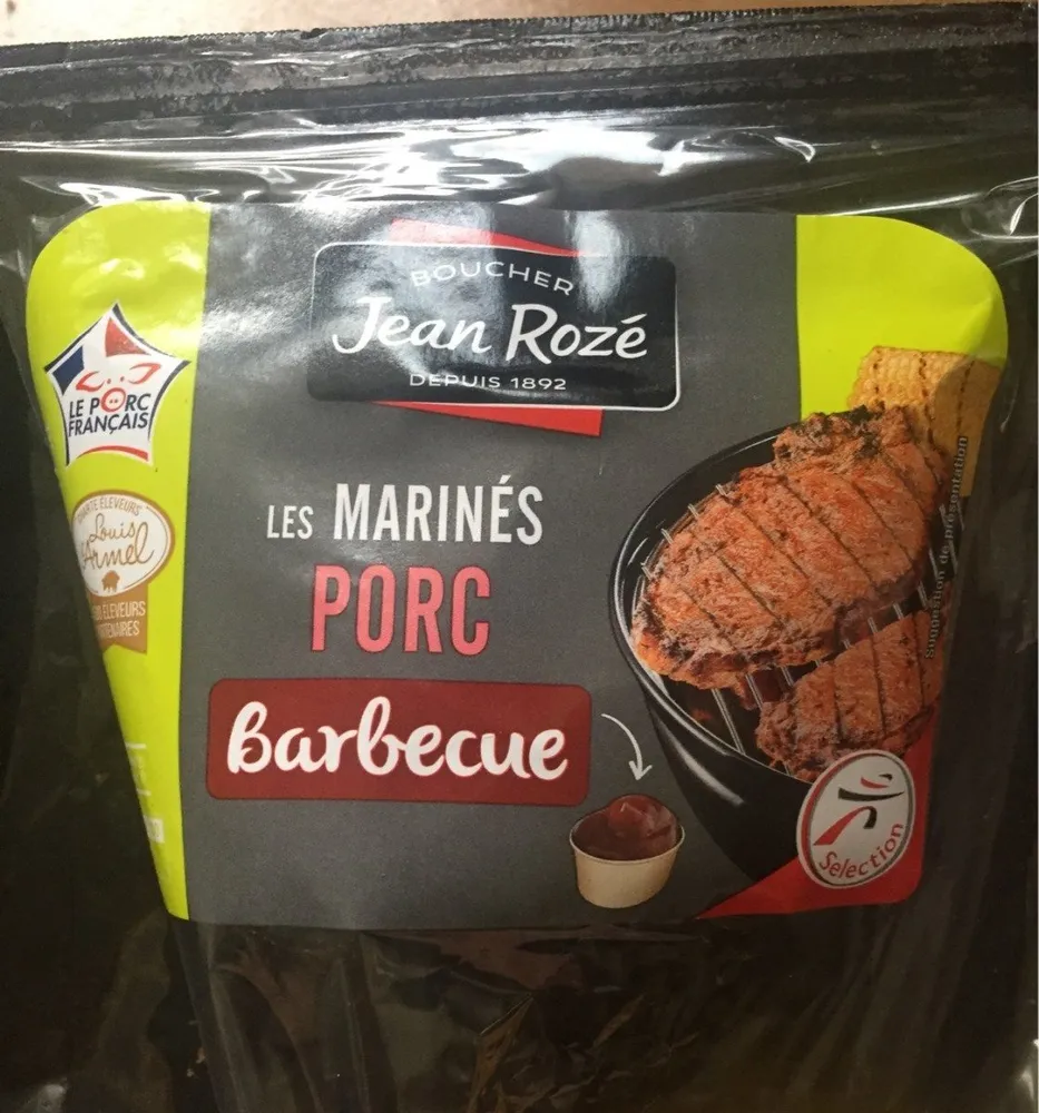 Les marines porc barbecue