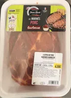 Cote de porc marinée barbecue