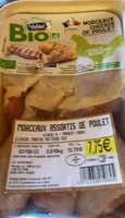 Morceau assortie de poulet
