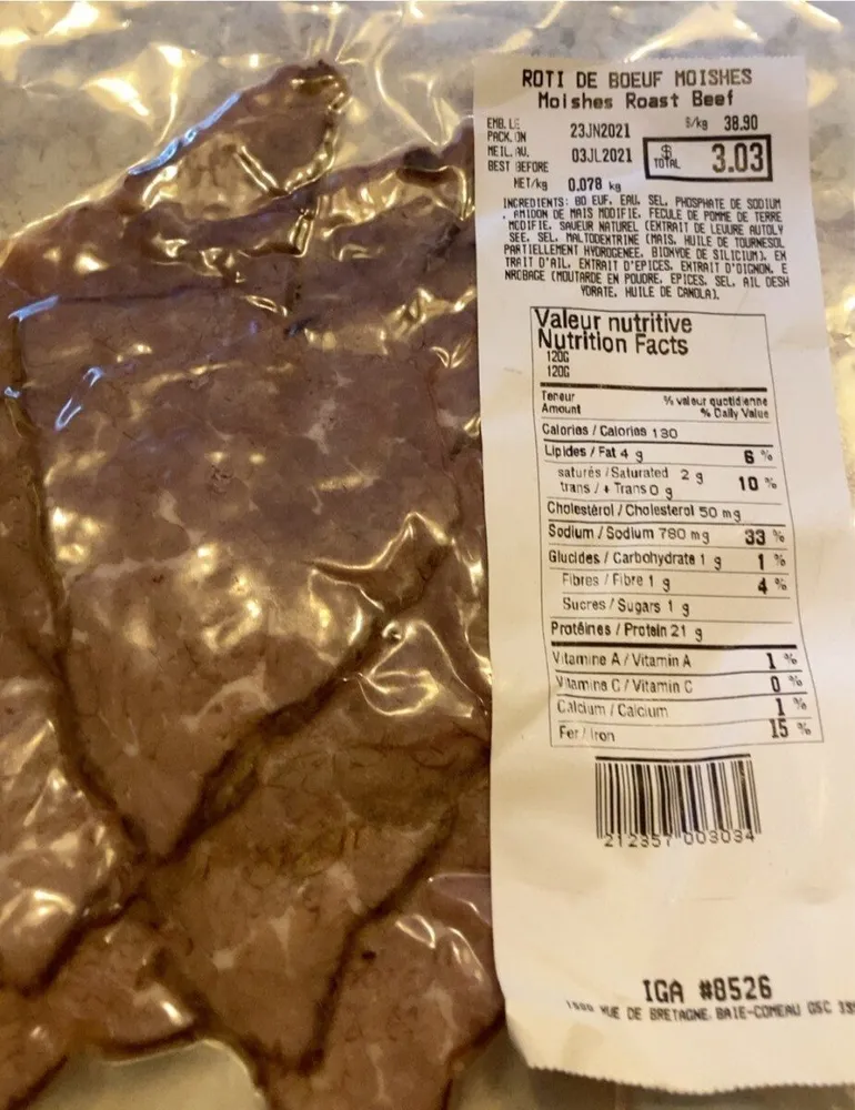 Roti de bœuf