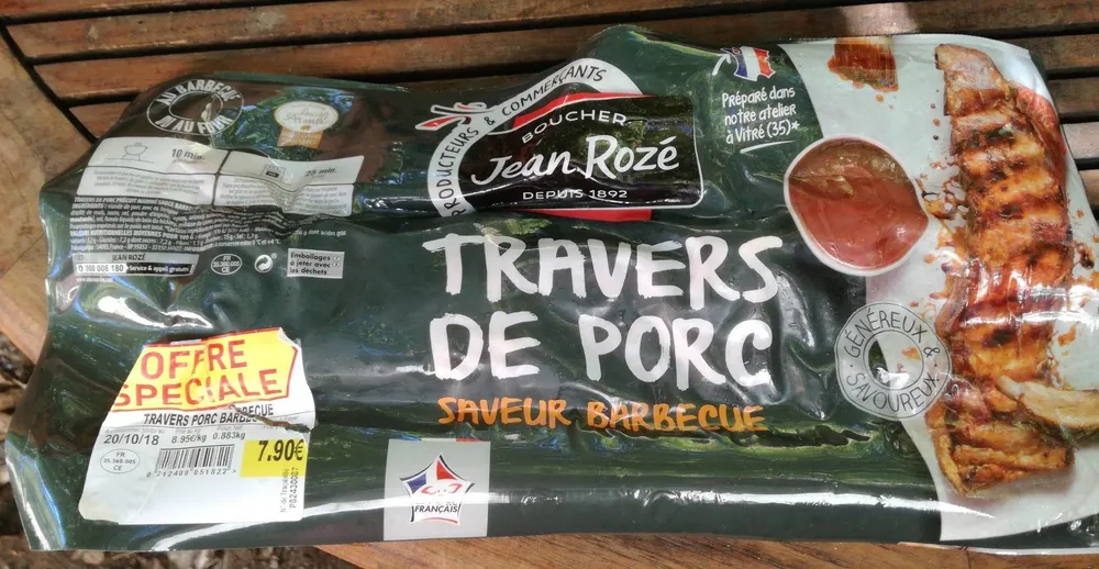 Travers de porc