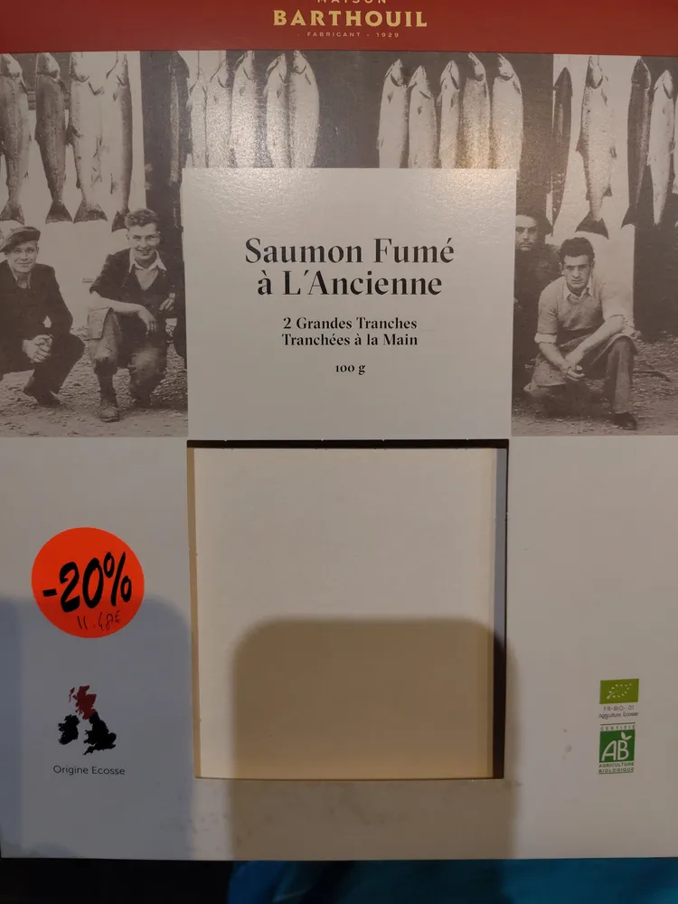 Saumon fumé à l'ancienne
