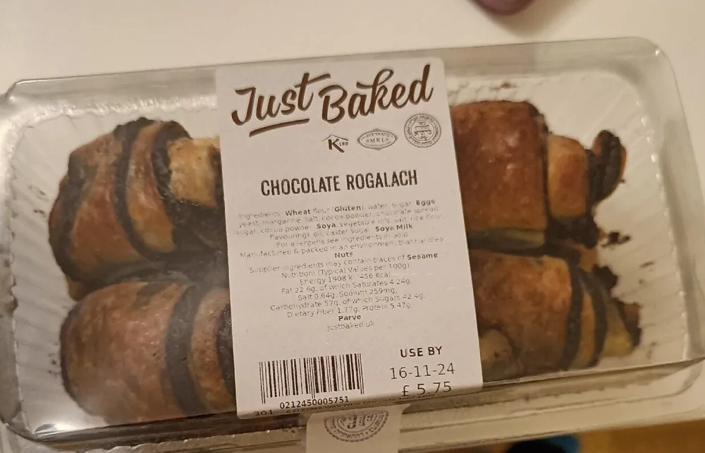 Chocolate Rogalach