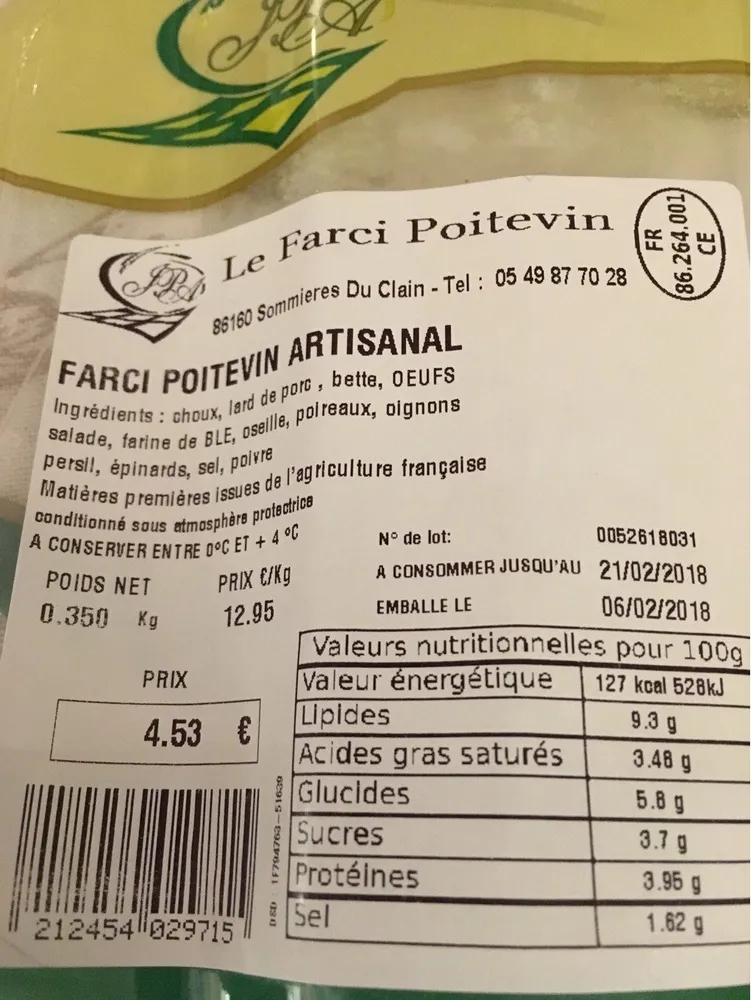 Farci poitevin