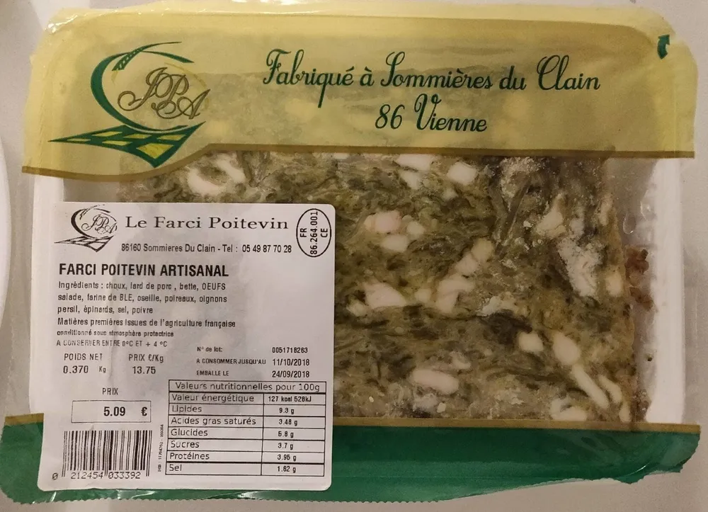 Le farci poitevin