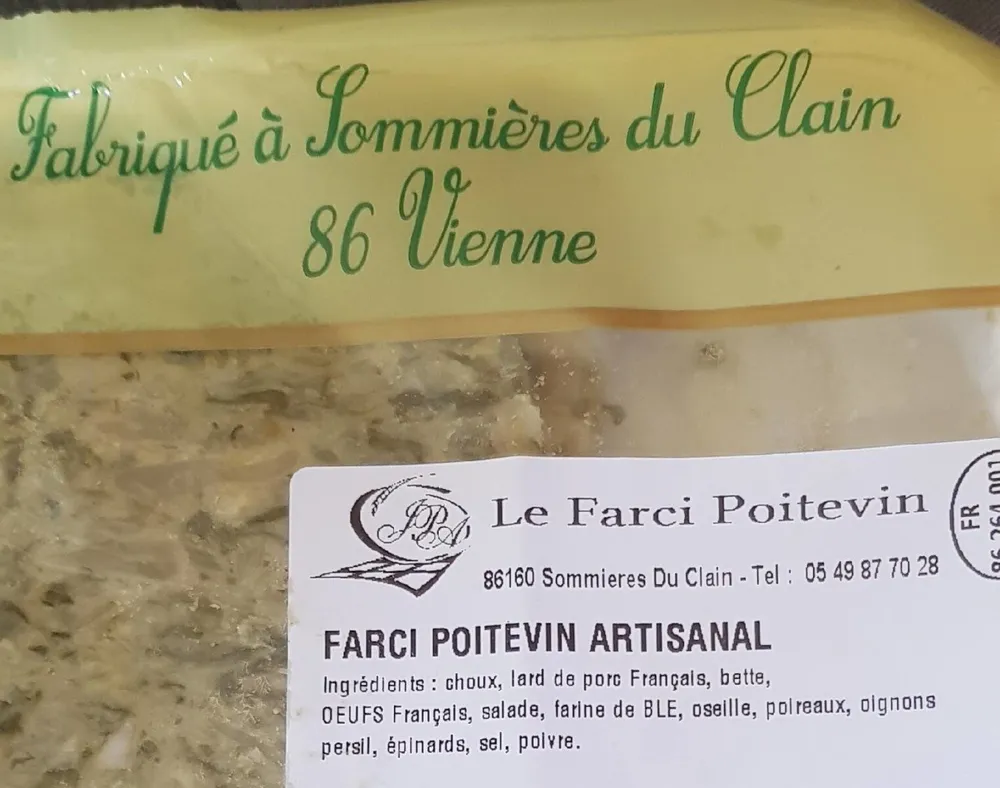 Farci poitevin artisanal