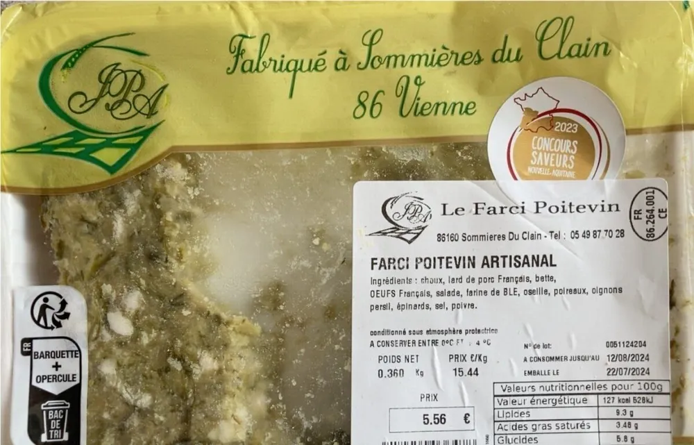 Farci poitevin artisanal