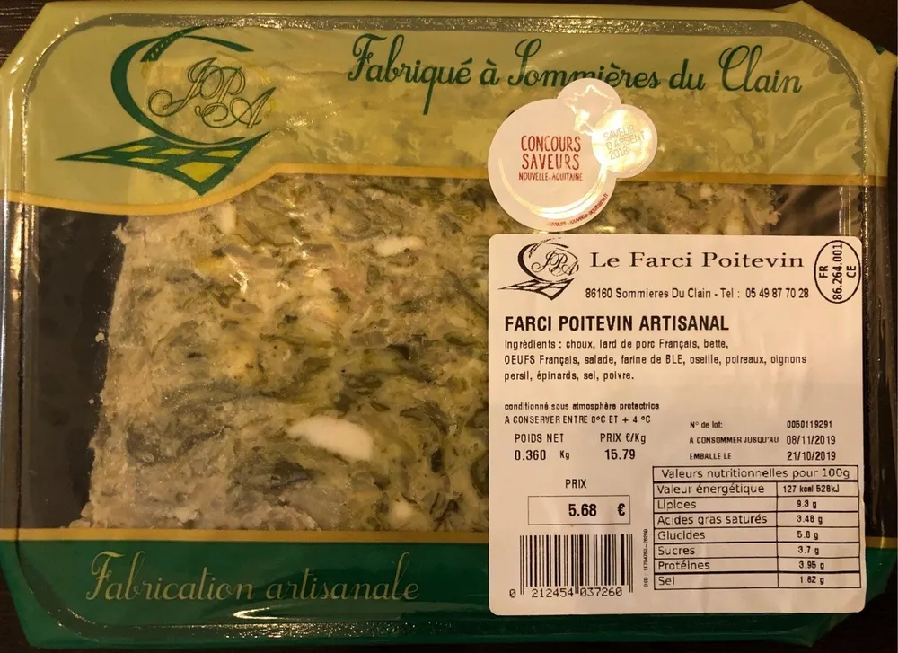 Farci Poitevin Artisanal