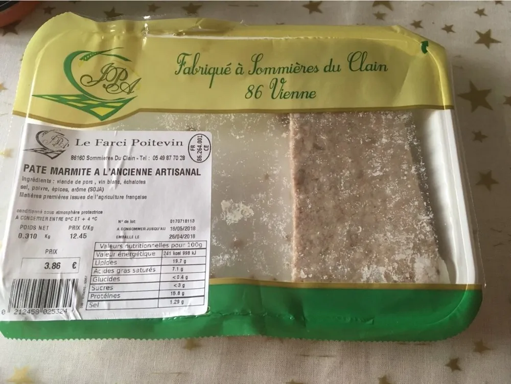 Paté marmite a l'ancienne artisanal
