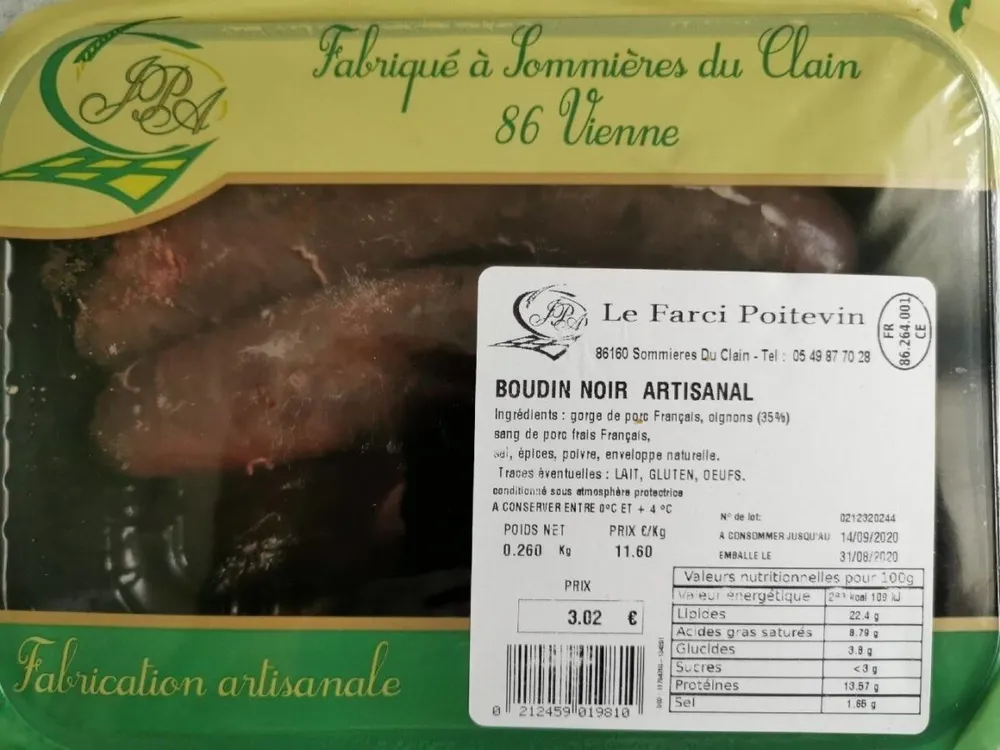 Boudin noir