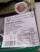 Boudin noir artisanal
