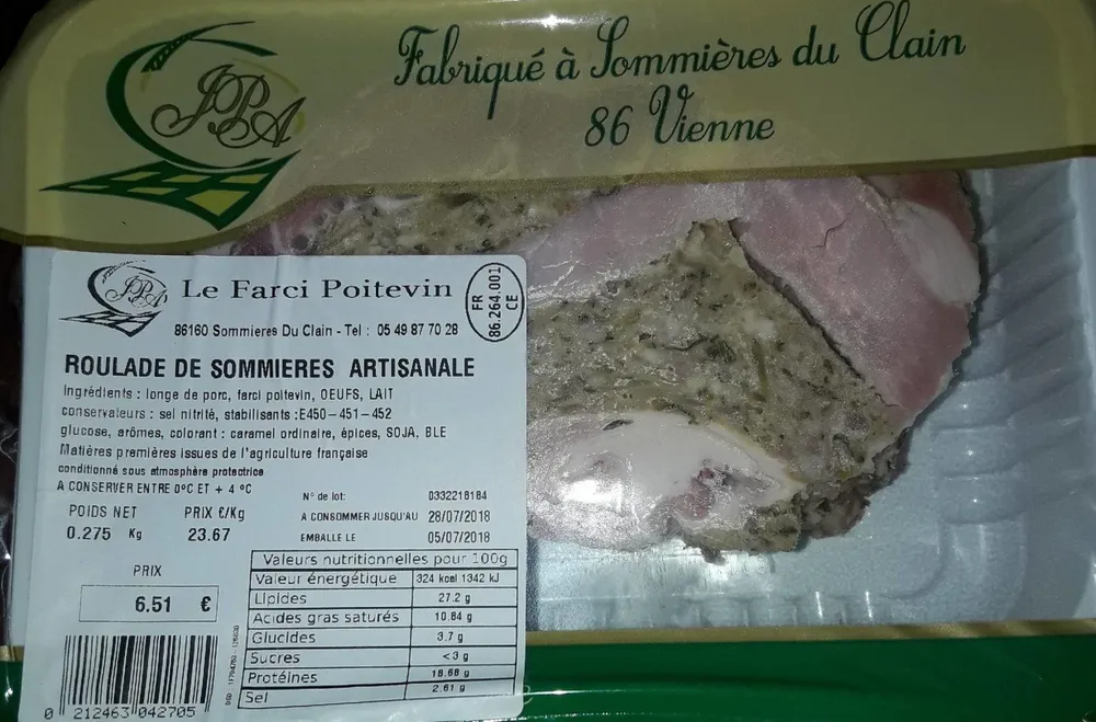 ROULADE DE SOMMIERES