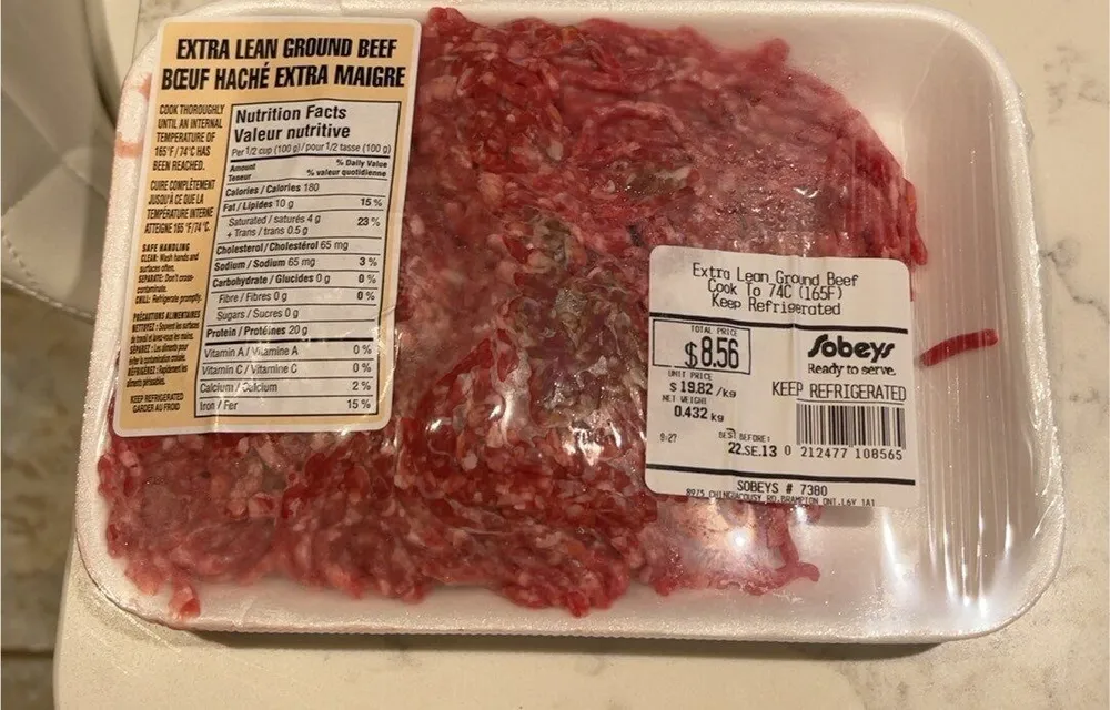 Extra lean ground beef