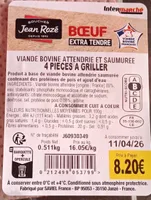 Viande Jean rosé