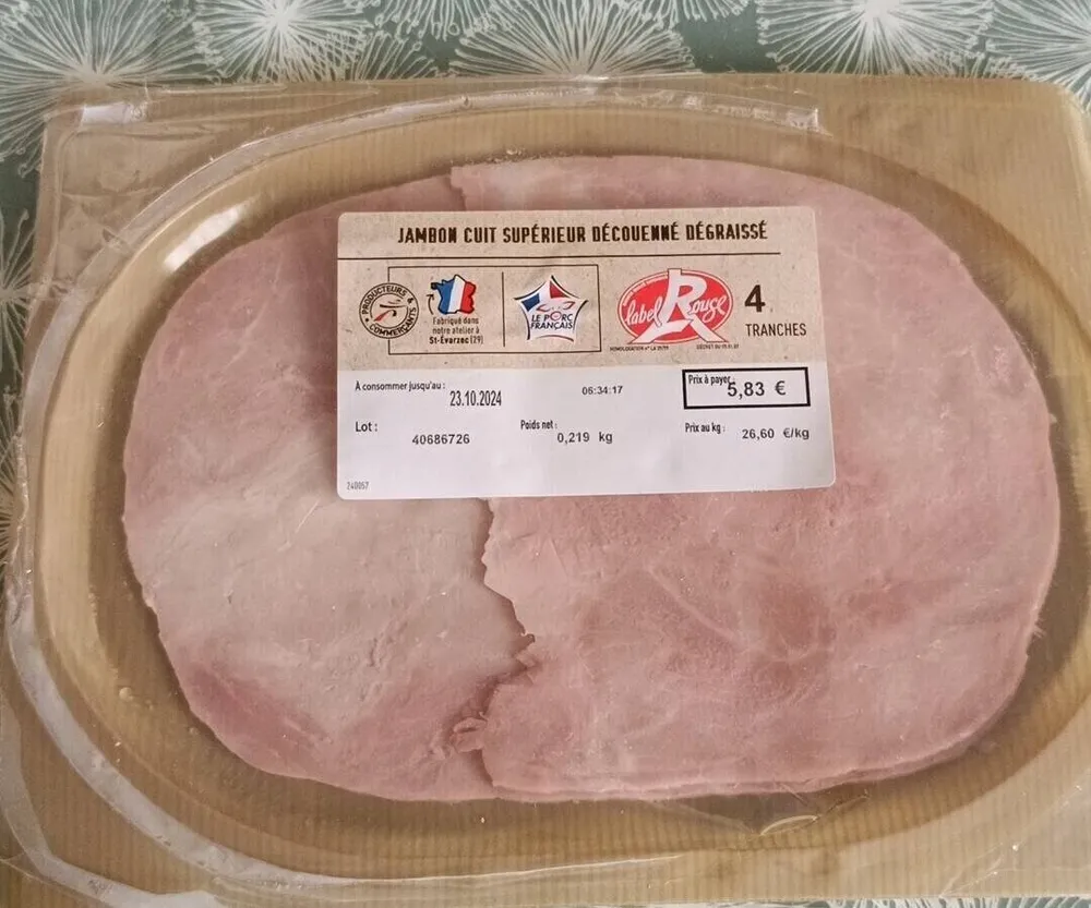 Jambon Label Rouge