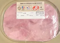 Jambon cuit supérieur découenné dégraissé