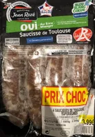 Saucisse de Toulouse Label Rouge