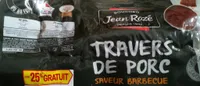 Travers de porc sauce barbecue