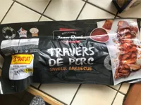 Travers de porc saveur barbecue