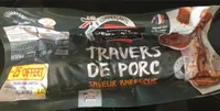 Travers de porc saveur barbecue