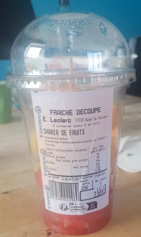 Fraîche découpe