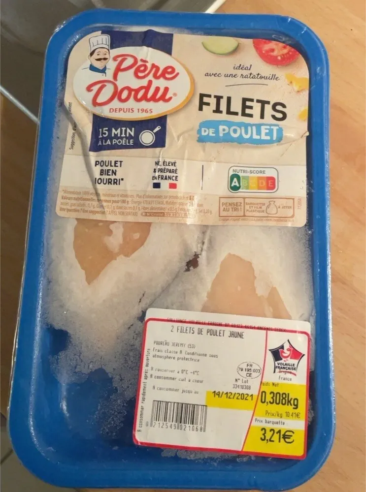 Filet de poulet