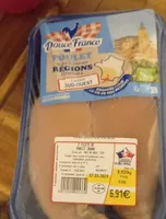2 filets de poulet jaune