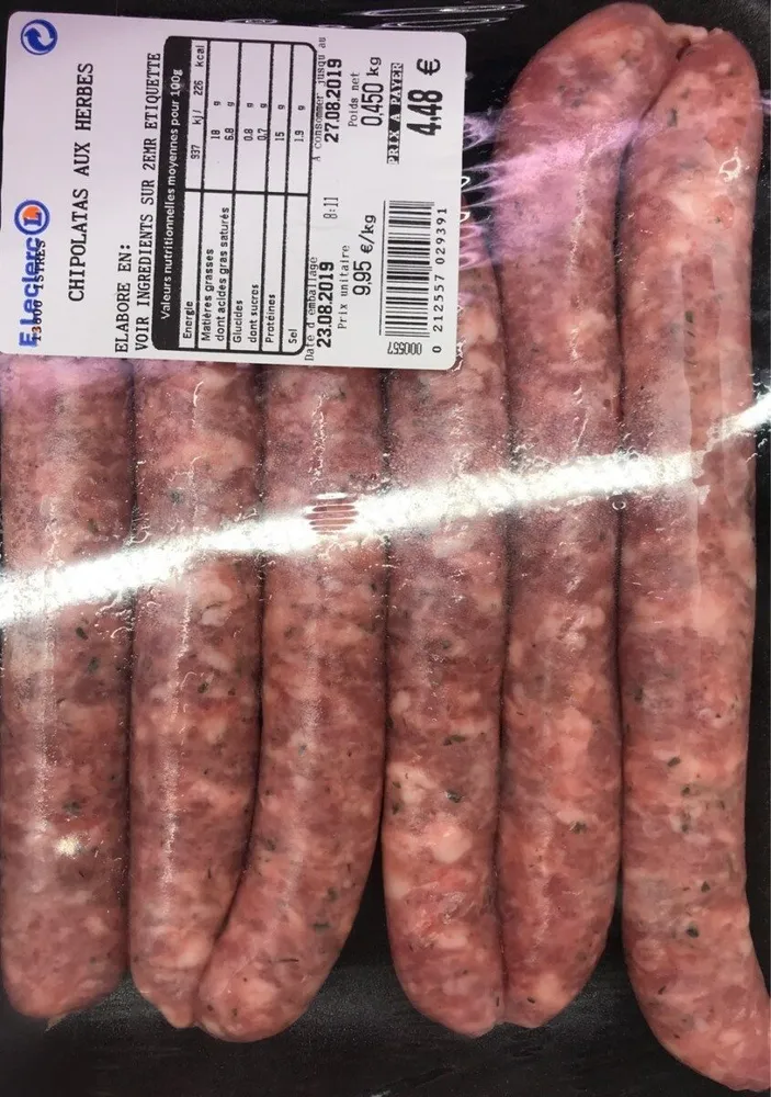 Chipolatas aux herbes