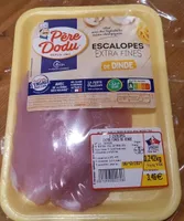 2 Escalopes extra fines de dinde