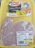 2 escalopes extra fines de dinde