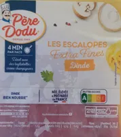 les escalopes de dindes extrafines