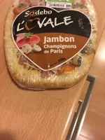 Pizza jambon champignons