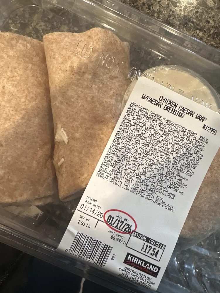 Chicken Ceasar Wrap