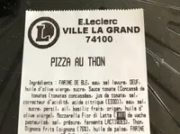 Pizza au Thon