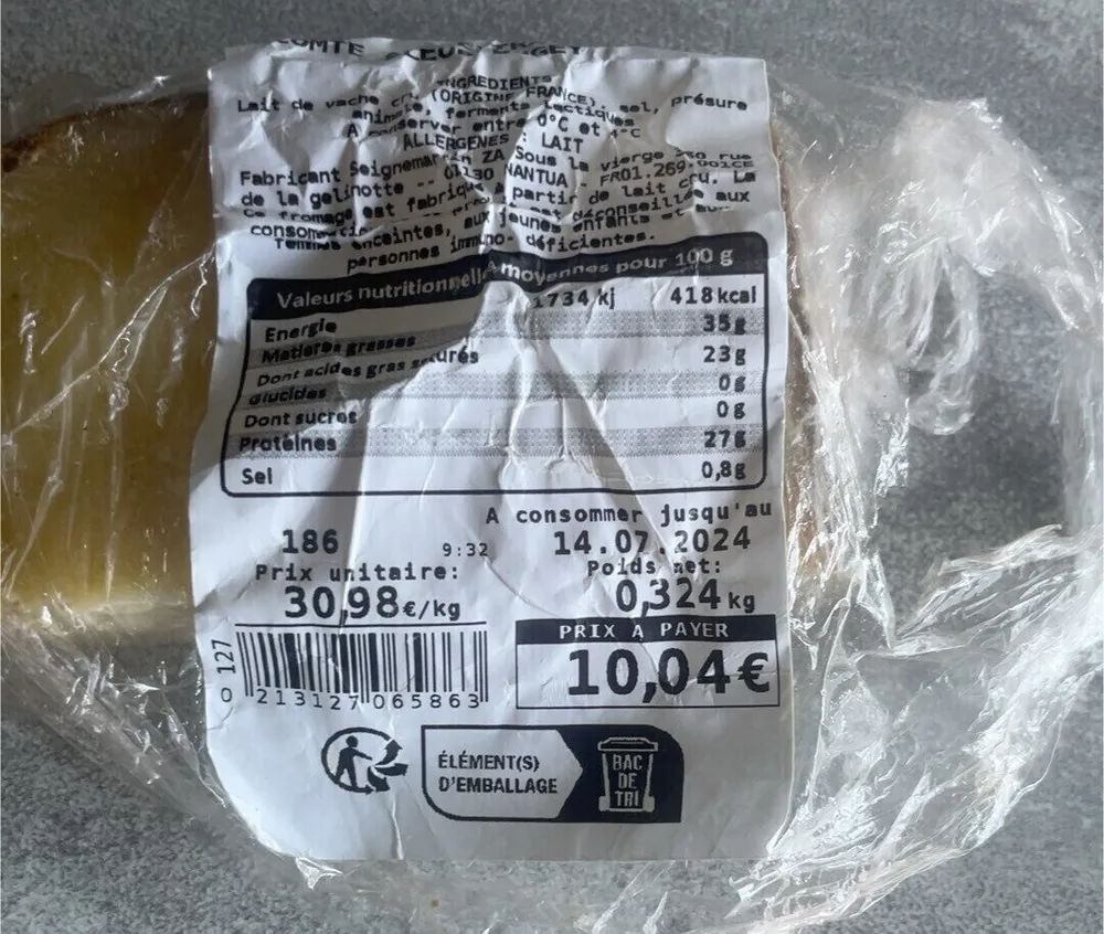 Comte aop extra 24 mois