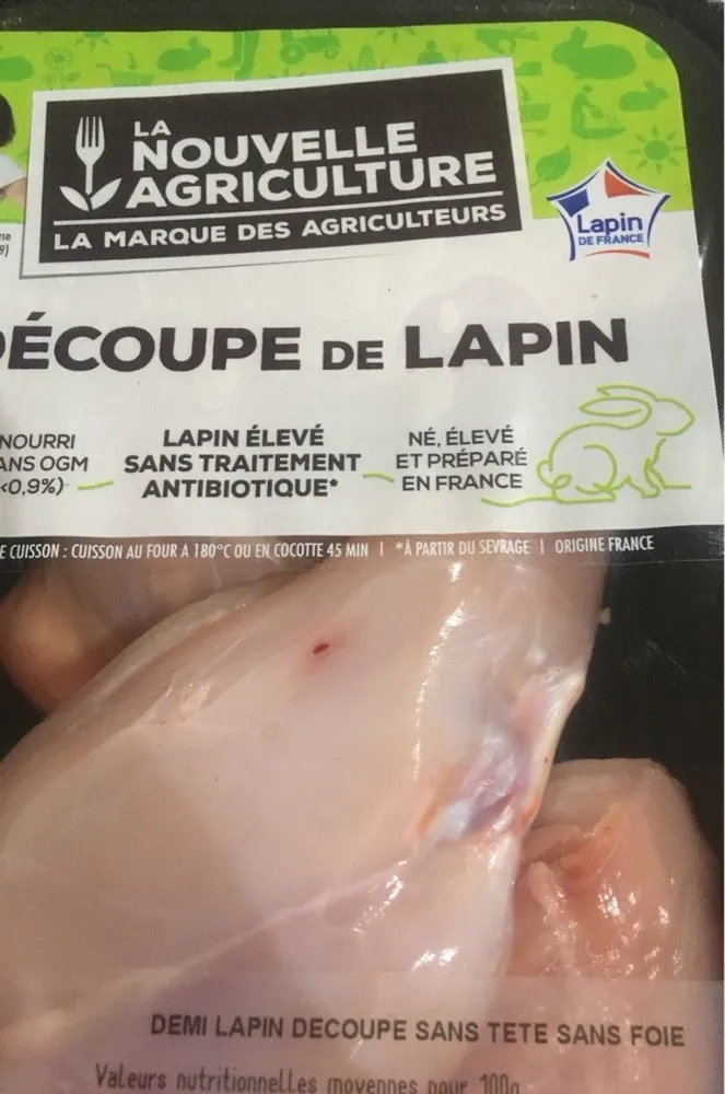 Decoupe de lapin