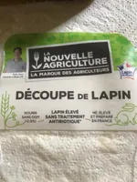 Demi lapin decoupe