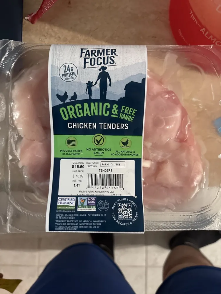 Organic Chicken Tenders