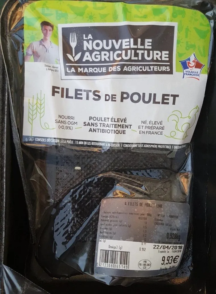 Filets de poulet