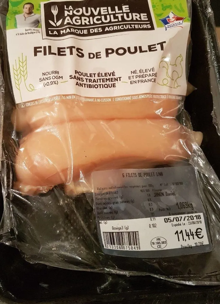 Filet  de poulet