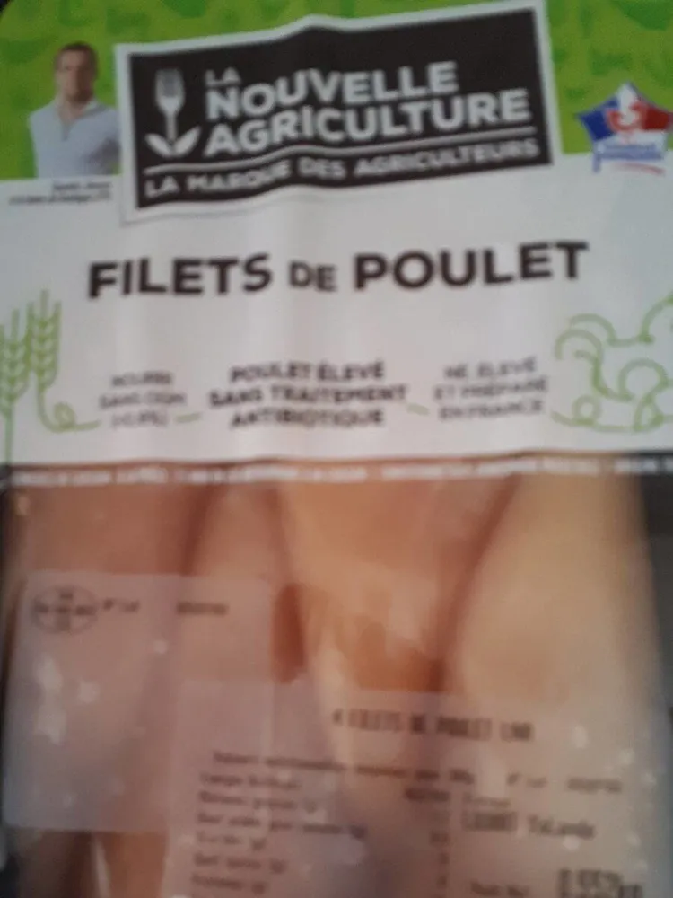 Filets de poulets X4