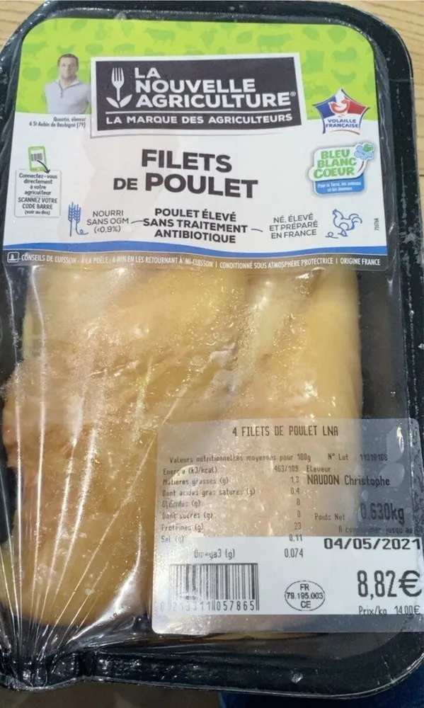 Filets de poulets