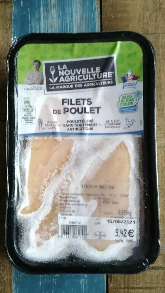 Filets de poulet