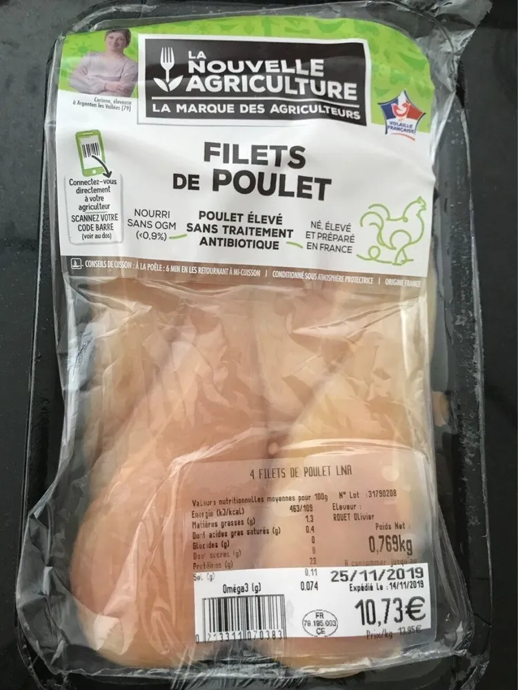 Filets de Poulets