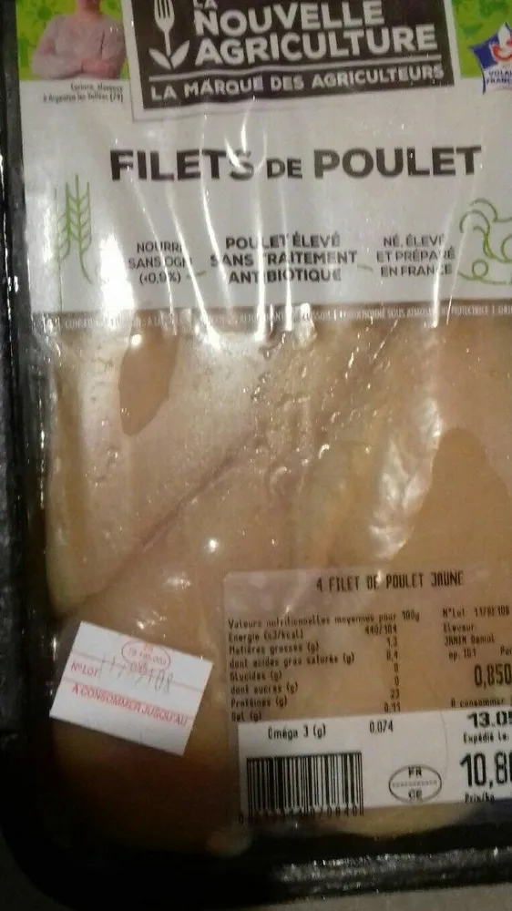 Filet de poulet