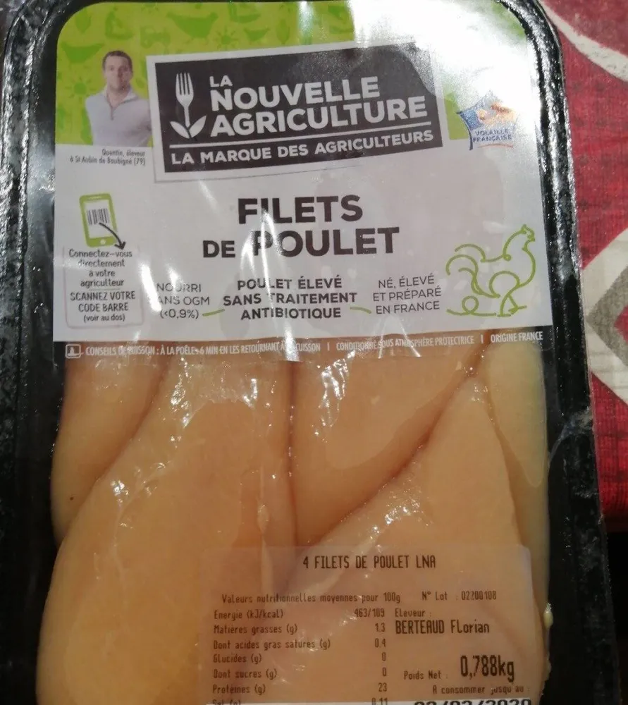 Filets de poulet