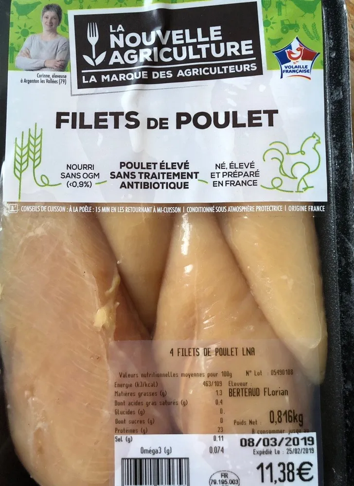 Filet de poulet