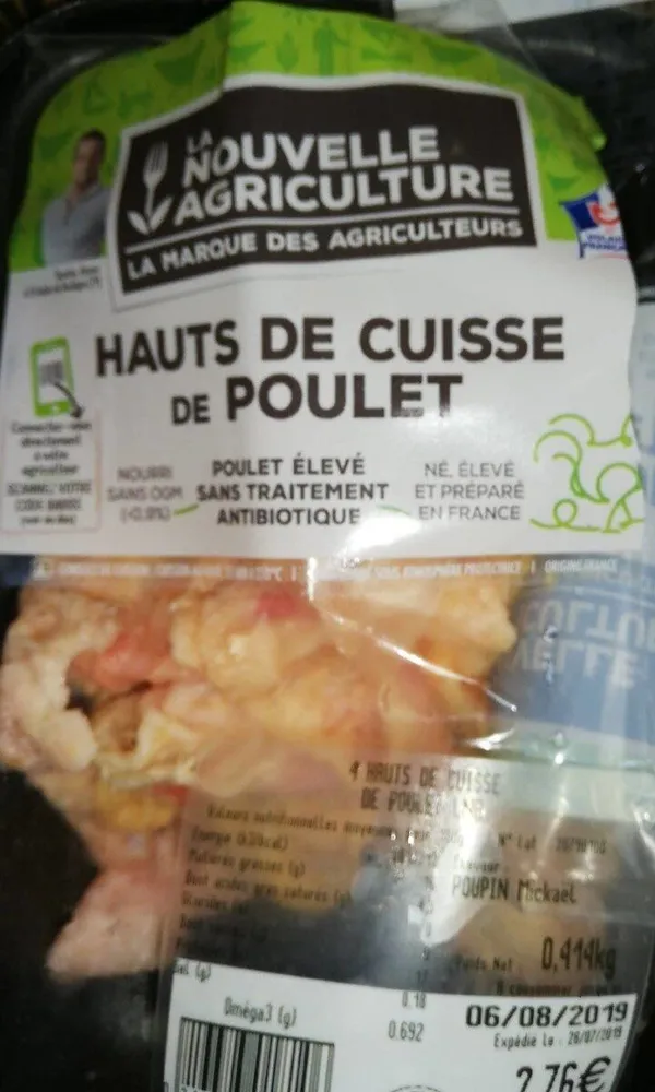 Hauts de cuisse de poulet