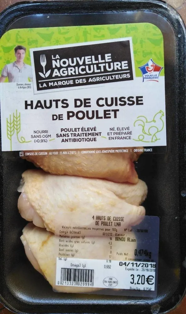 Hauts de cuisse de poulet