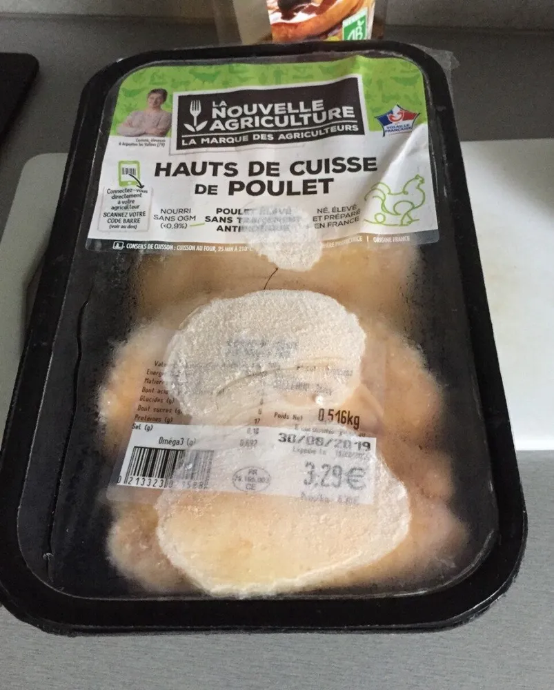Hauts de cuisse de poulet